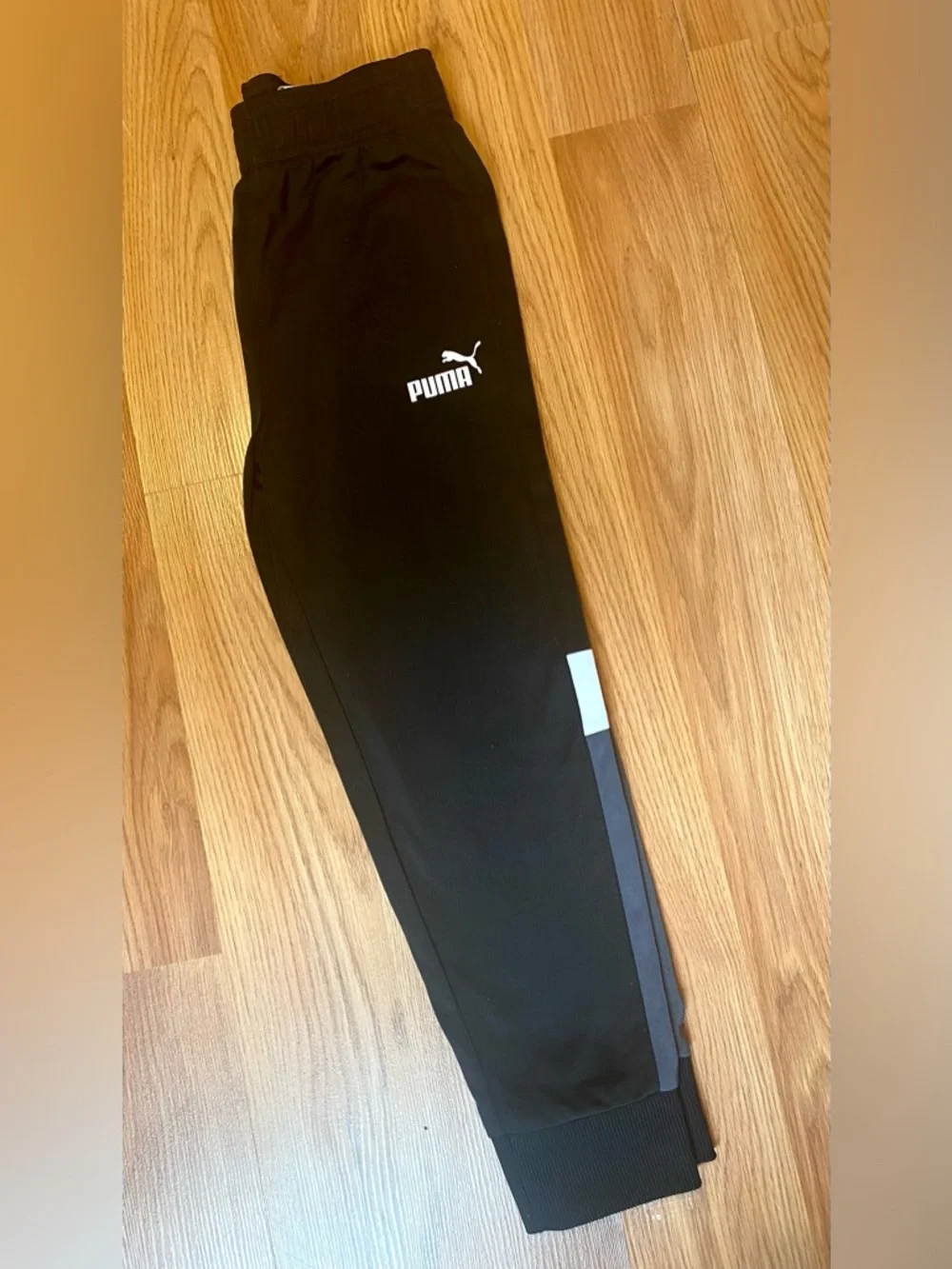 🩶 BOYS PUMA TRACKSUIT SIZE 6 ZIP UP JACKET AND PANTS 2 PIECE SET GRAY BLACK🖤 - Picture 8 of 11